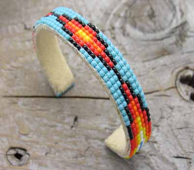 Native American Jewelry Beaded Bracelet -7 Row